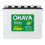 OKAYA PROPower OPTT22060 190Ah 12V Tall Tubular Inverter Battery